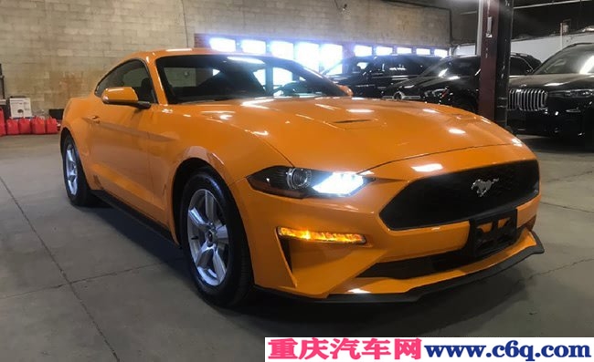 平行进口19款福特野马2.3T加规版 17轮/氙灯现车28.8万