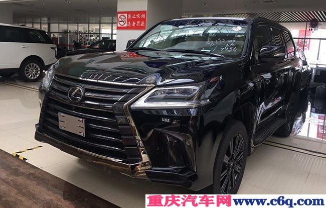 19款雷克萨斯LX570黑耀加规版 21轮/环影/雷测现车150万