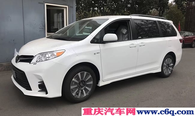 2019款丰田塞纳3.5L四驱版 雷达测距/18轮/7座现车48万