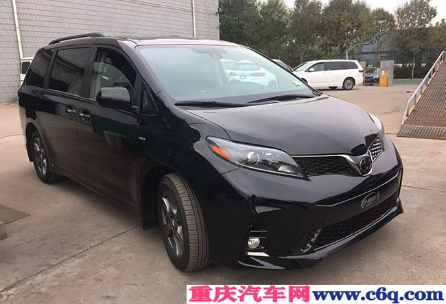 2020款丰田塞纳3.5L四驱运动版 18轮/科技包现车53.5万