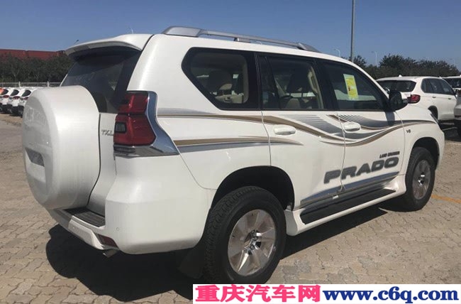 19款丰田普拉多4000中东版 17轮/后挂/天窗现车56.2万