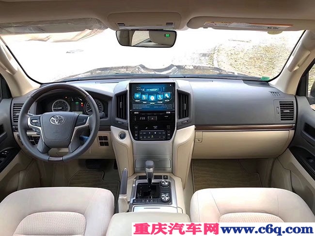 19款丰田酷路泽4600中东版 8气囊/18轮/前小杠现车92万