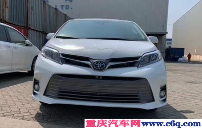 20款丰田塞纳四驱顶配版 18轮/双天窗/环影现车58万