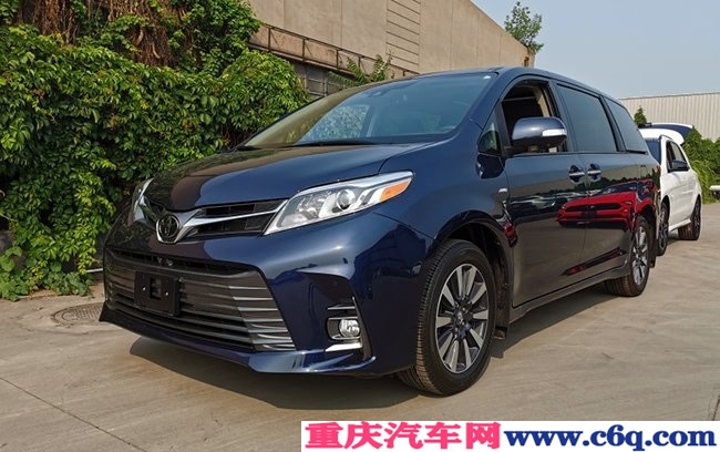 20款丰田塞纳3.5L四驱顶配版 金属漆/环影/雷测现车58万