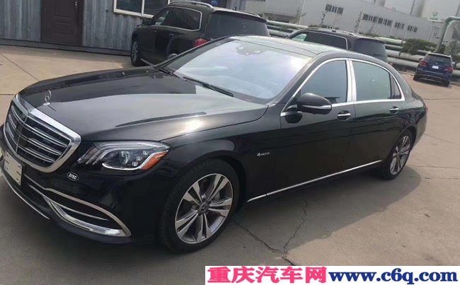 2018款奔驰S560美规版 19轮/抬显/雷测/夜视现车185万