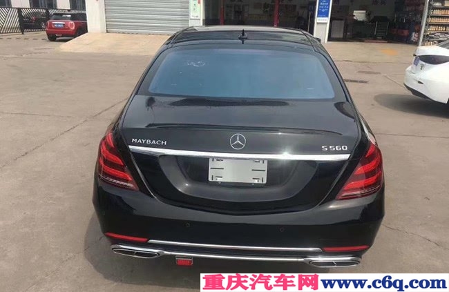 2018款奔驰S560美规版 19轮/抬显/雷测/夜视现车185万