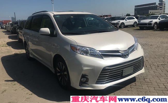 20款丰田塞纳3.5L两驱XLE版 18轮/七座/天窗现车44.6万