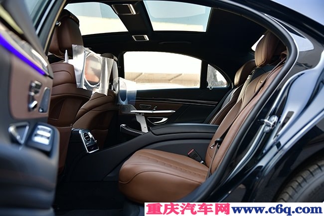 19款奔驰S560加规版 4座/雷达测距/抬显/夜视现车163万