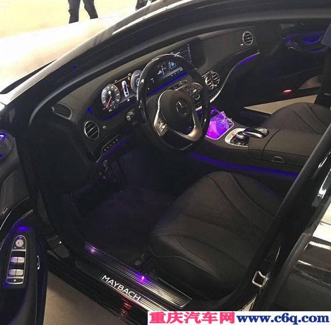 18款奔驰迈巴赫S560美规版 20轮/四座/环影现车329.8万