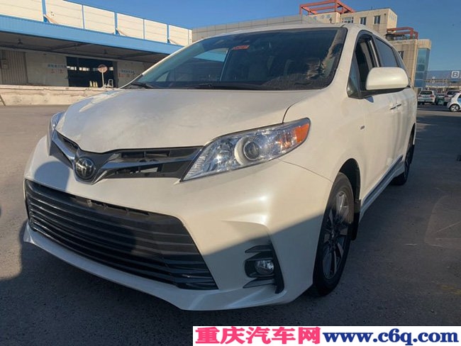 2020款丰田塞纳3.5L四驱XLE版 18轮/天窗/雷测现车54万
