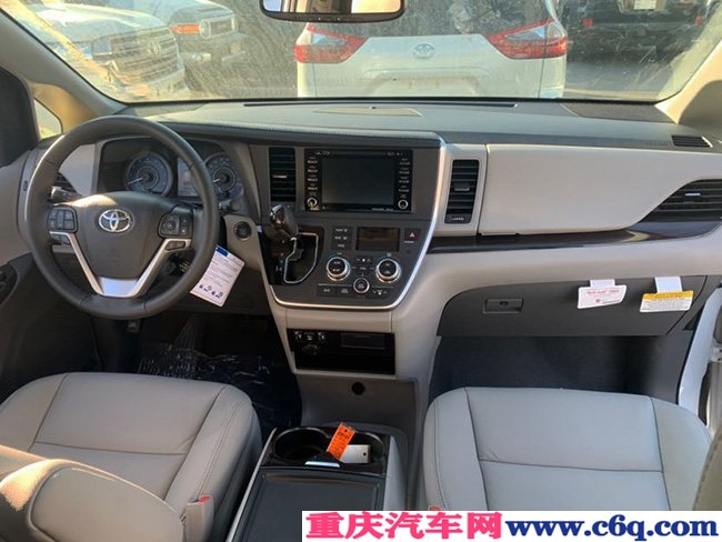 2020款丰田塞纳3.5L四驱XLE版 18轮/天窗/雷测现车54万