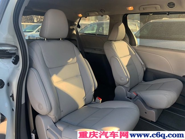 2020款丰田塞纳3.5L四驱XLE版 18轮/天窗/雷测现车54万