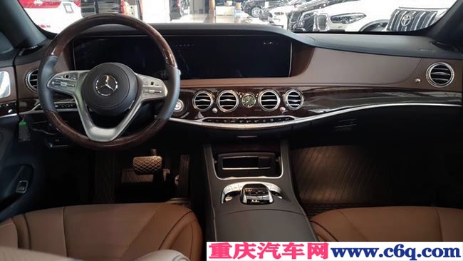 2019款奔驰S560加规版 4座/小桌板/行政座椅包现车158万