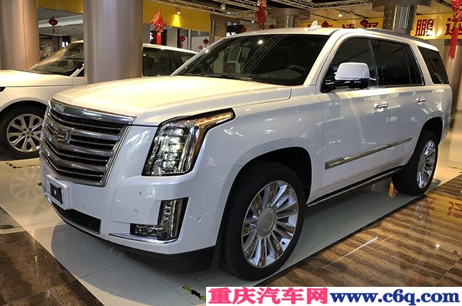 18款凯迪拉克凯雷德6.2L加规版 22轮/按摩座椅现车150万