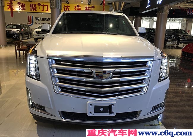 18款凯迪拉克凯雷德6.2L加规版 22轮/按摩座椅现车150万