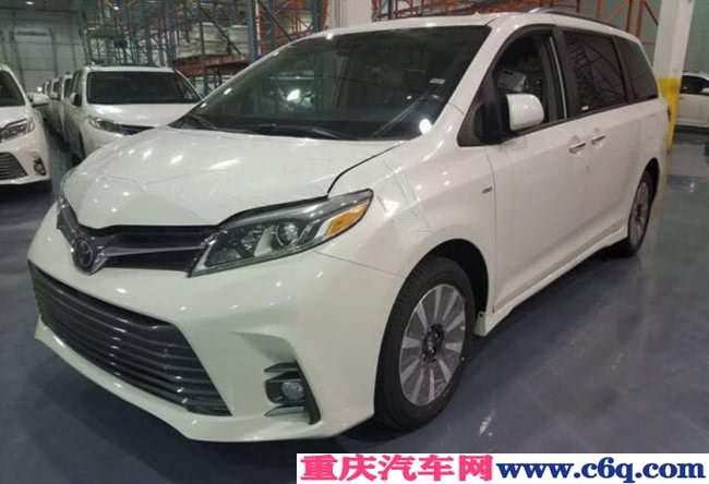 19款丰田塞纳3.5L四驱XLE版 雷测/天窗/18轮现车53.5万