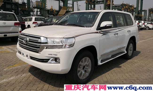 18款丰田酷路泽4600中东版 18轮/天窗/后挂备胎现车81万