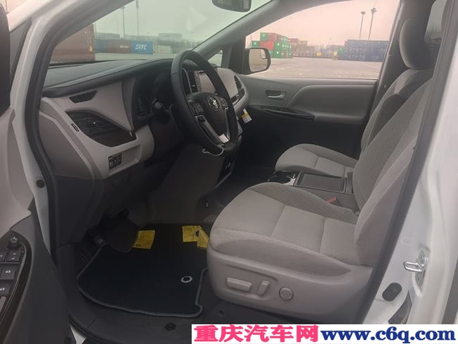 2019款丰田塞纳3.5L两驱XLE版 17轮/7座手续现车42.5万