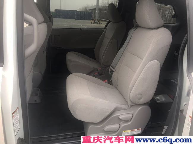 2019款丰田塞纳3.5L两驱XLE版 17轮/7座手续现车42.5万