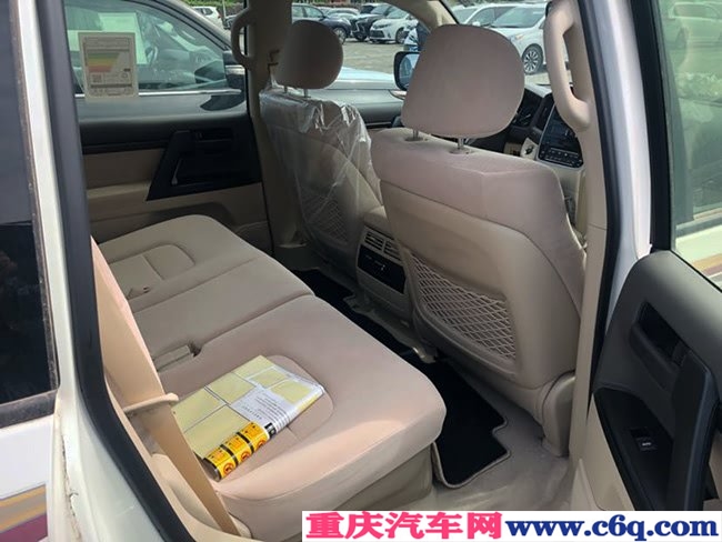 19款丰田酷路泽4000中东版 8气囊/17轮/后挂现车65.9万