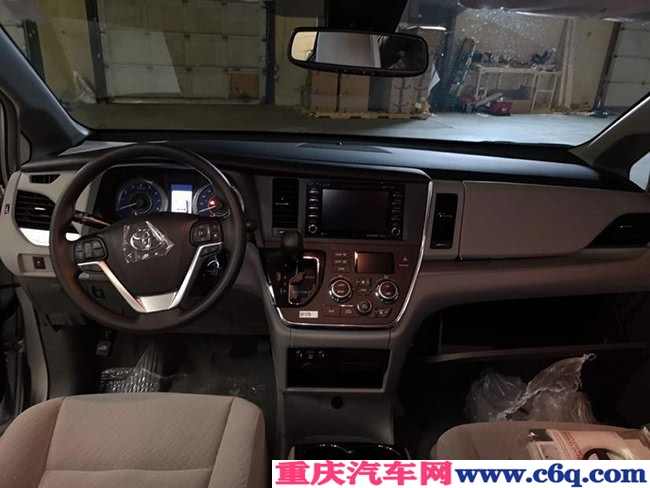 2019款丰田塞纳3.5L四驱版 18轮/7座/雷达测距现车48万