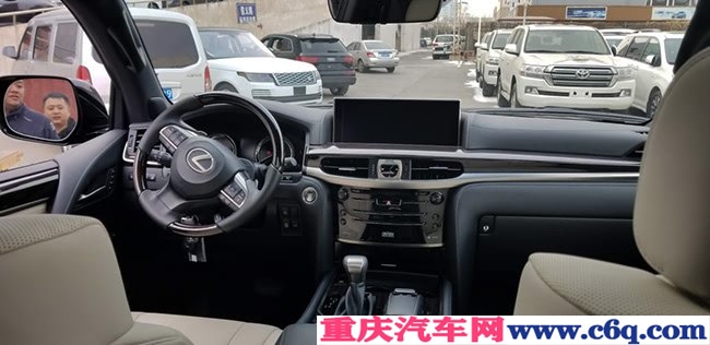 2019款雷克萨斯LX570黑耀版 金属漆/21轮/雷测现车152万