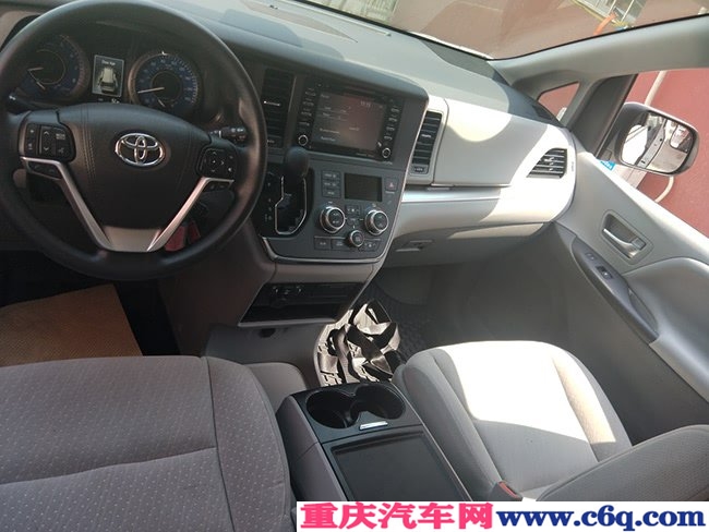 19款丰田塞纳3.5L两驱版 雷测/电动门/17轮现车40.8万