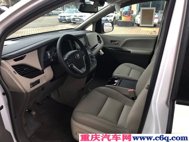 2019款丰田塞纳3.5L两驱XLE版 18轮/7座/天窗现车46.5万
