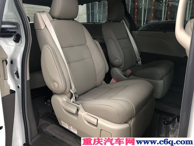 2019款丰田塞纳3.5L两驱XLE版 18轮/7座/天窗现车46.5万