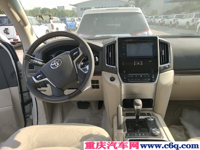 19款丰田酷路泽5700中东版 18轮/7座/天窗现车93万优享