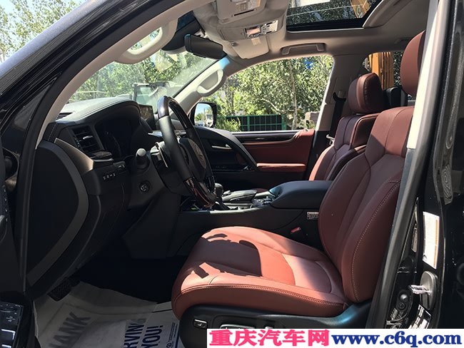 19款雷克萨斯LX570加规版 21轮/雷达测距/抬显现车139万