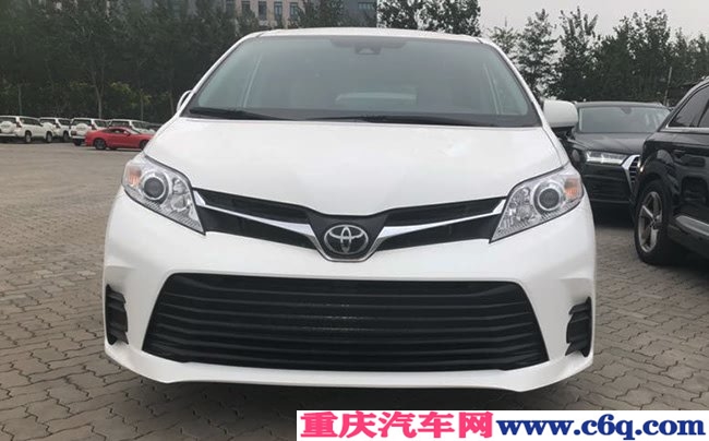 2019款丰田塞纳3.5L两驱版 7座手续/17轮/雷测现车41万