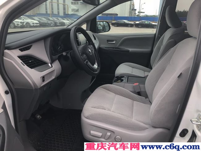 2019款丰田塞纳3.5L两驱版 7座手续/17轮/雷测现车41万