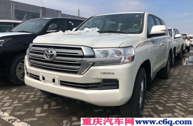 19款丰田酷路泽4000中东版 金属漆/天窗/后挂现车65.2万