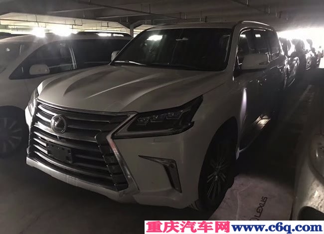 平行进口车雷克萨斯LX570加规版 19款优惠起航