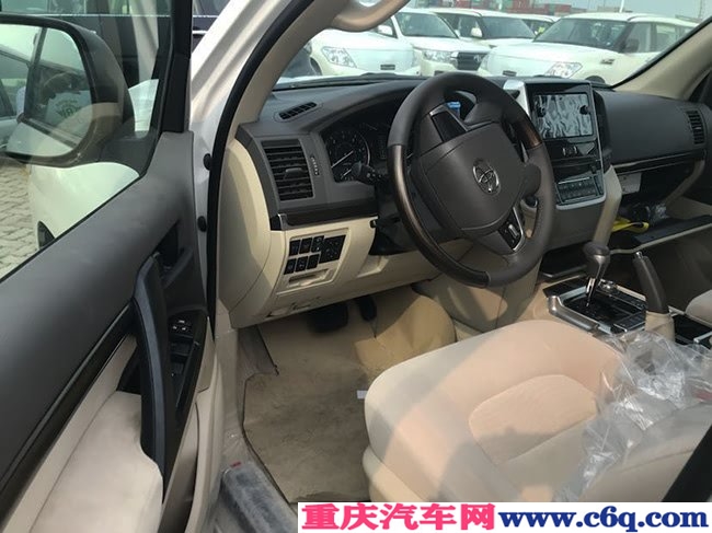 19款丰田酷路泽4500柴油中东版 7座/18轮/天窗现车102万