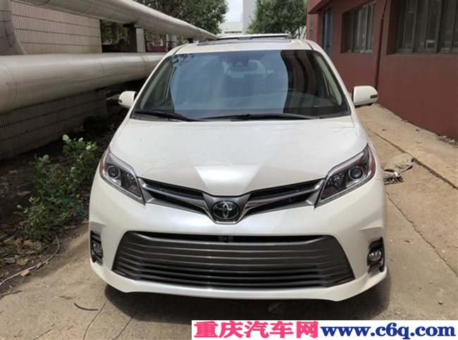 20款丰田塞纳3.5L四驱顶配版 18轮/环影/雷测现车60万