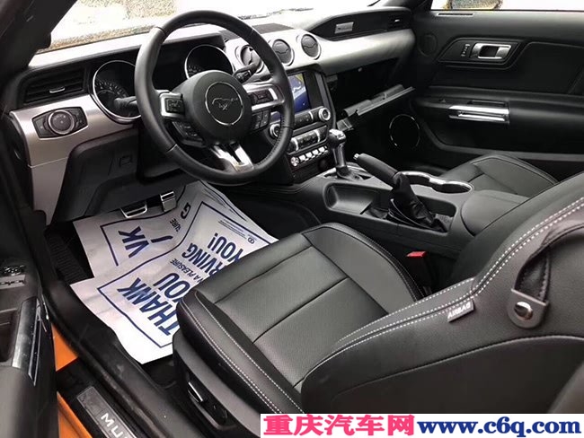 19款福特野马2.3T加规版跑车 18轮/真皮座椅现车31.5万