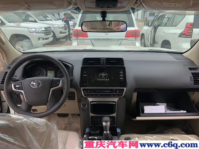 19款丰田普拉多4000中东版 18轮/天窗/后挂现车56.5万