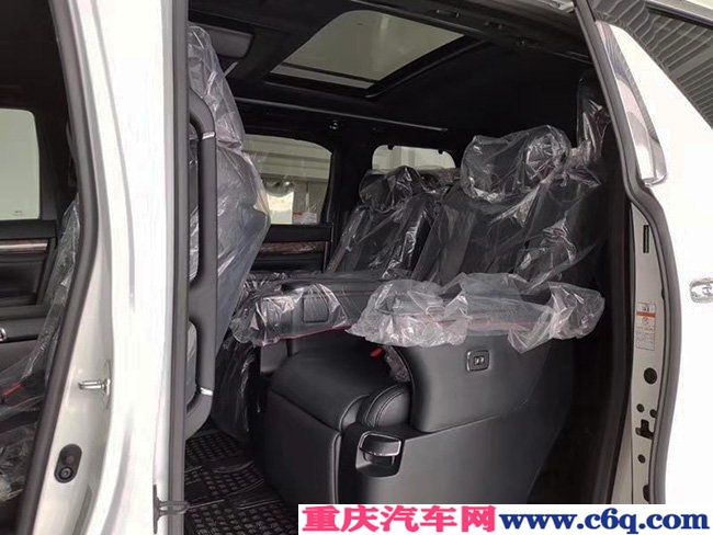19款丰田埃尔法3.5L两驱顶配版 航空座椅/18轮现车106万
