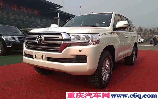 19款丰田酷路泽4000中东版 7座手续/天窗/后挂现车65万
