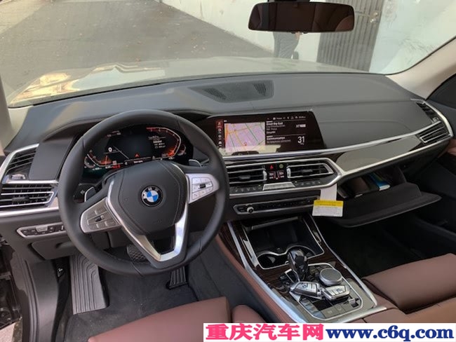 平行进口车19款宝马X7美规版 7座SUV现车惠满津城