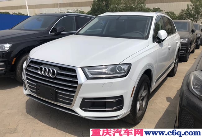 平行进口18款奥迪Q7加规版 7座/全景天窗/19轮现车58万