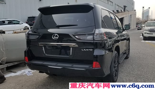 19款雷克萨斯LX570加规版 平行进口黑耀版现车148万优享