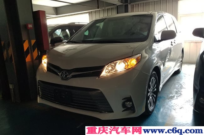 2019款丰田塞纳3.5L两驱版XLE 17轮/双电动门现车41万