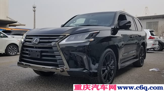 2019款雷克萨斯LX570加规版 黑耀版21轮/雷测现车147万