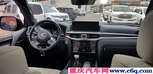 2019款雷克萨斯LX570加规版 黑耀版21轮/雷测现车147万