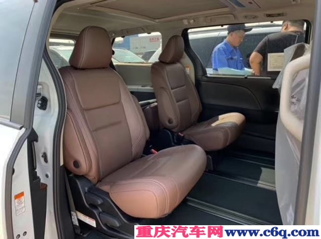 2019款丰田塞纳四驱顶配版 双天窗/雷测/环影现车58.2万