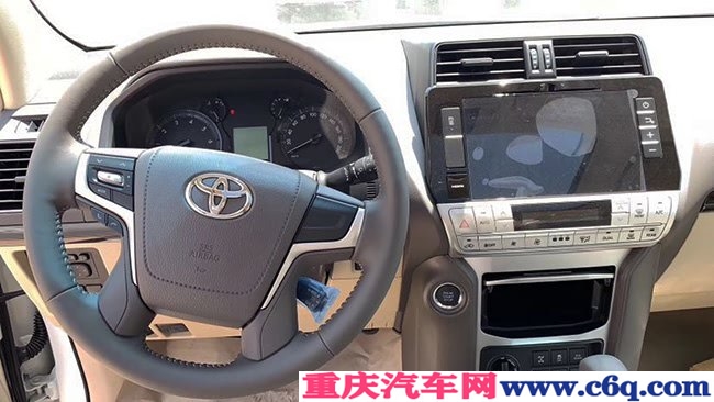 19款丰田普拉多4000中东版 18轮/遥启/天窗现车58.2万
