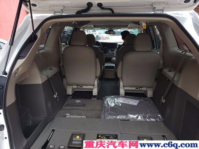 20款丰田塞纳3.5L四驱XLE版 18轮/雷测/天窗现车54万